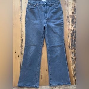 Madewell Perfect Vintage Flare Crop Jeans in Johnsville Wash Size 28